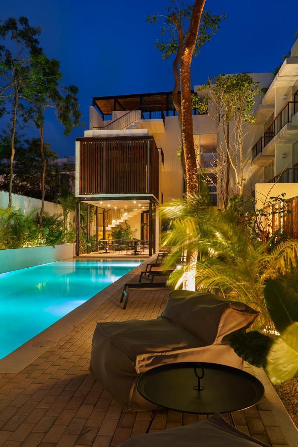 Private Pool And Roof Top For 3 In La Veleta Тулум Екстериор снимка