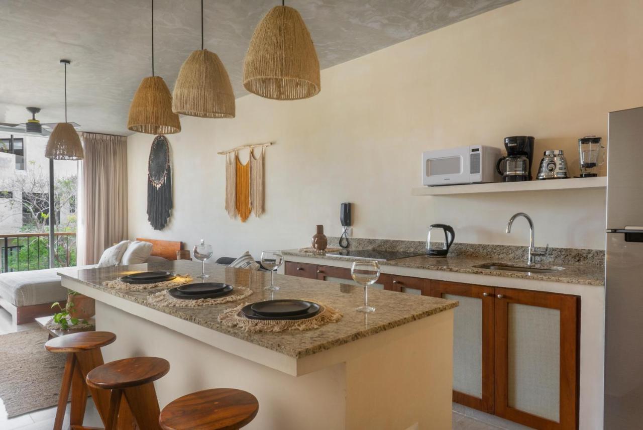 Private Pool And Roof Top For 3 In La Veleta Тулум Екстериор снимка