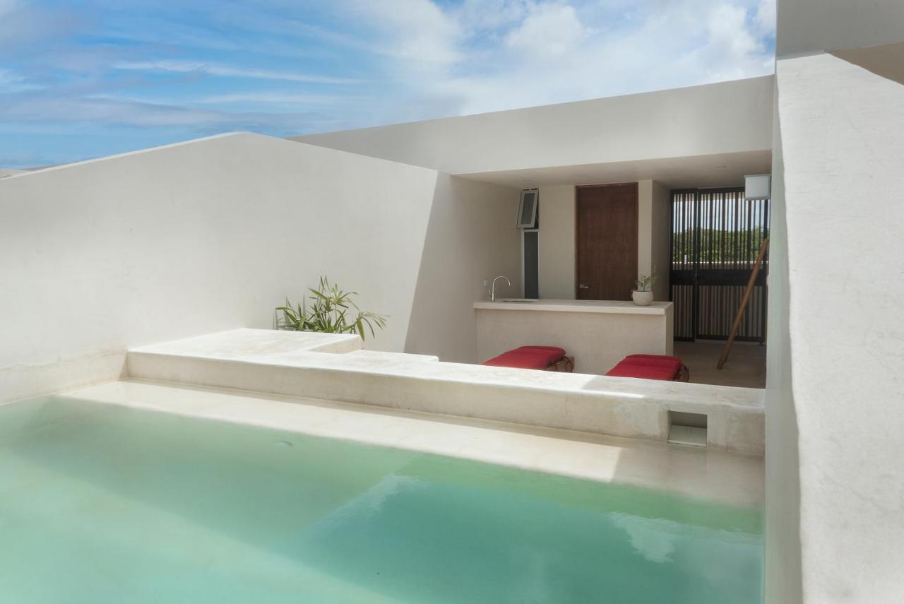 Private Pool And Roof Top For 3 In La Veleta Тулум Екстериор снимка