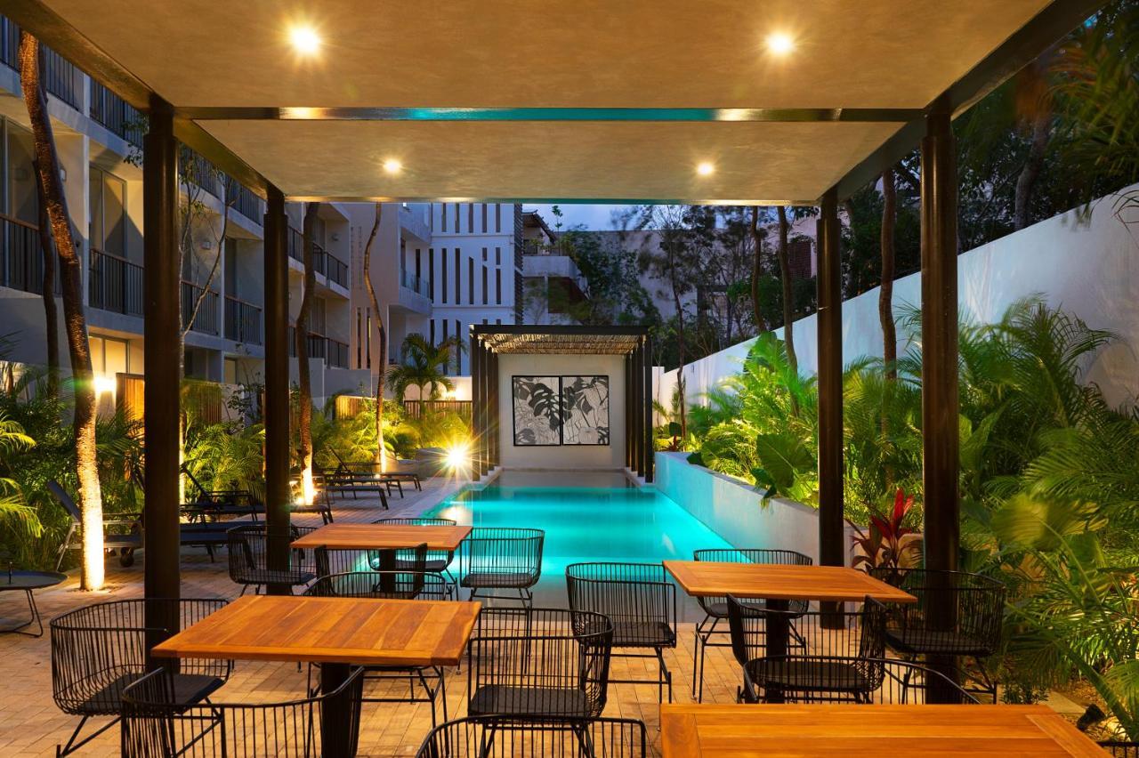 Private Pool And Roof Top For 3 In La Veleta Тулум Екстериор снимка
