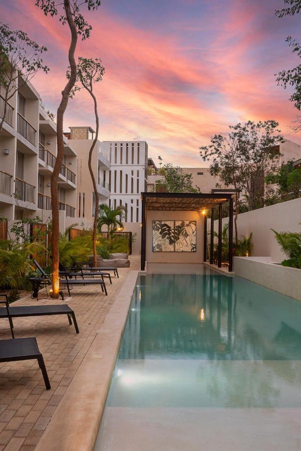 Private Pool And Roof Top For 3 In La Veleta Тулум Екстериор снимка